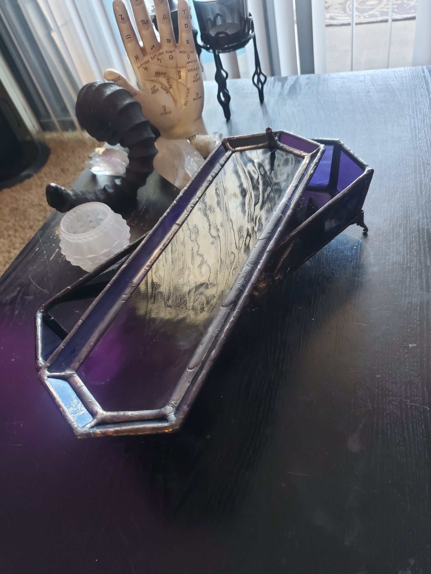 Stained Glass Incense Box/Burner