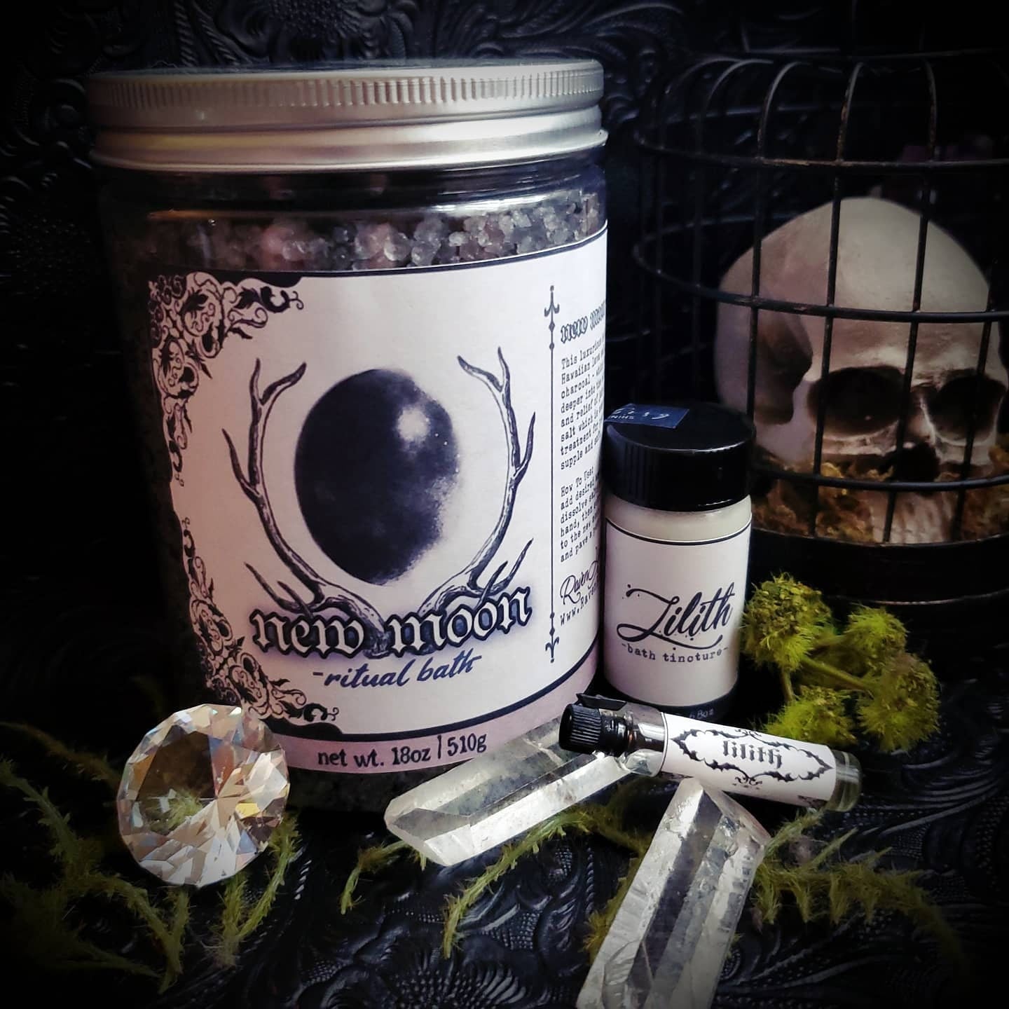 New Moon Ritual Bath