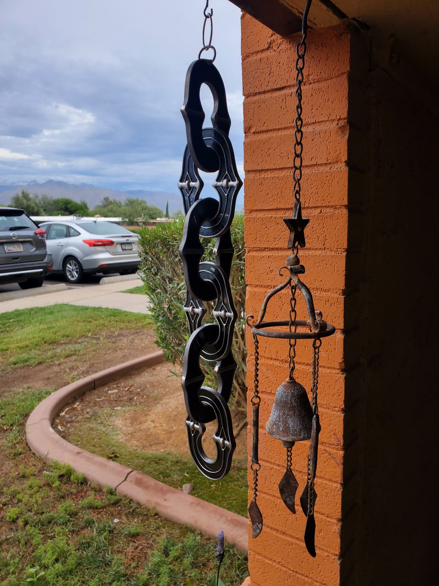 Rain Chain Suncatcher