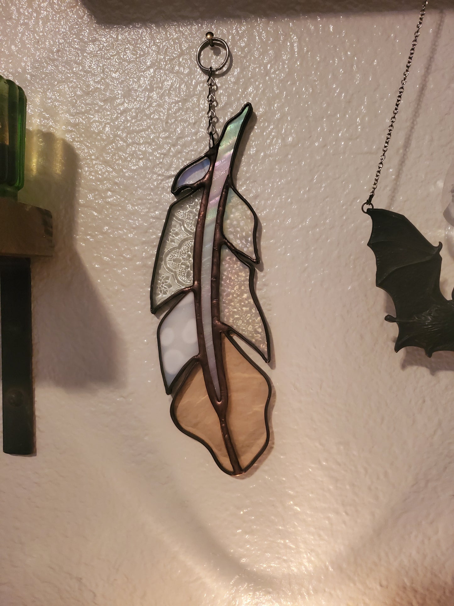 Light As A Feather Sun Catcher {aura peach}