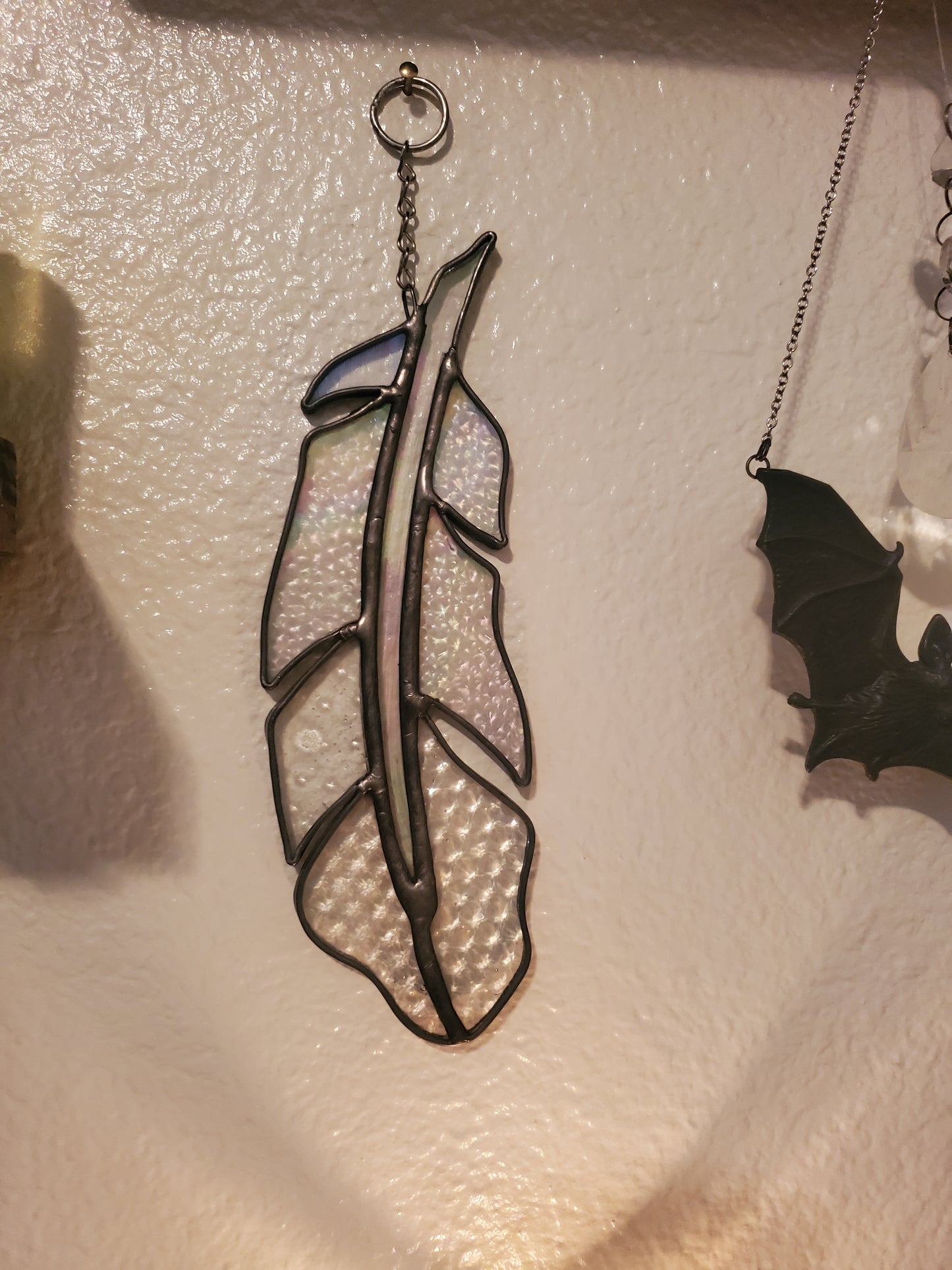 Light As A Feather Sun Catcher {aura clear}