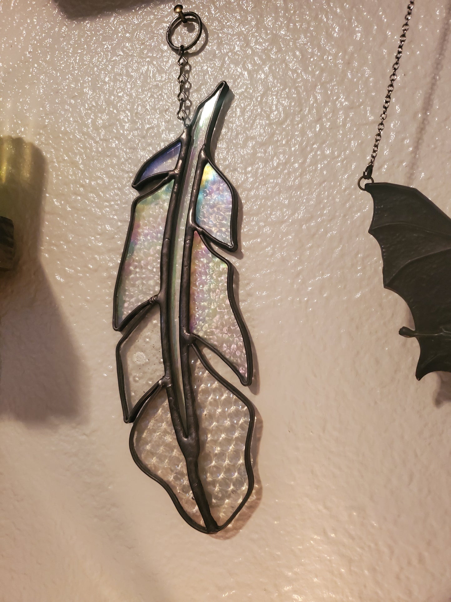 Light As A Feather Sun Catcher {aura clear}