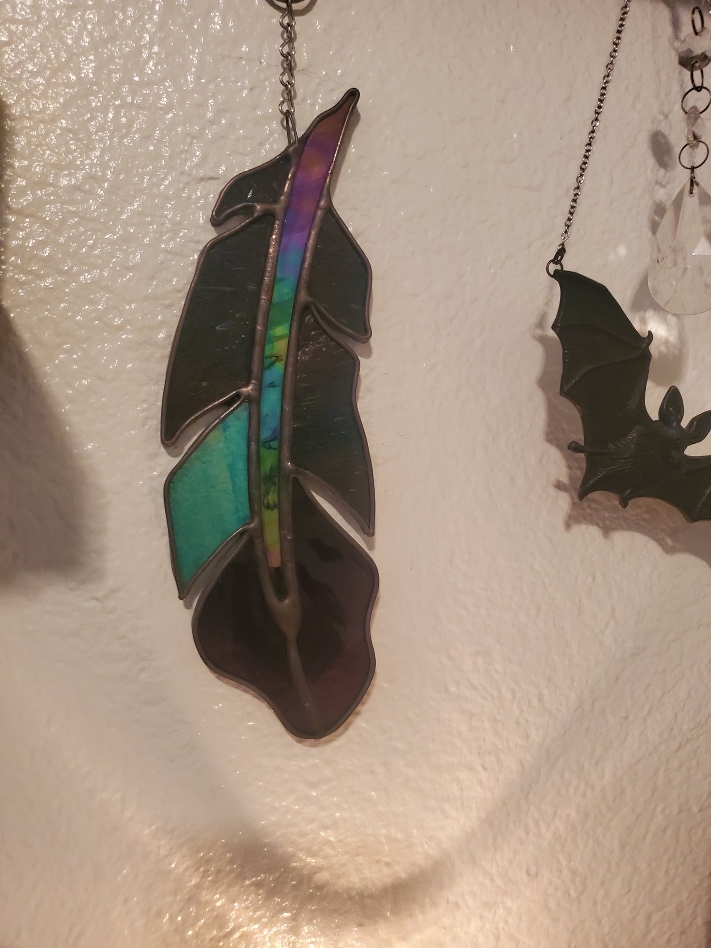 Light As A Feather Sun Catcher {purple}