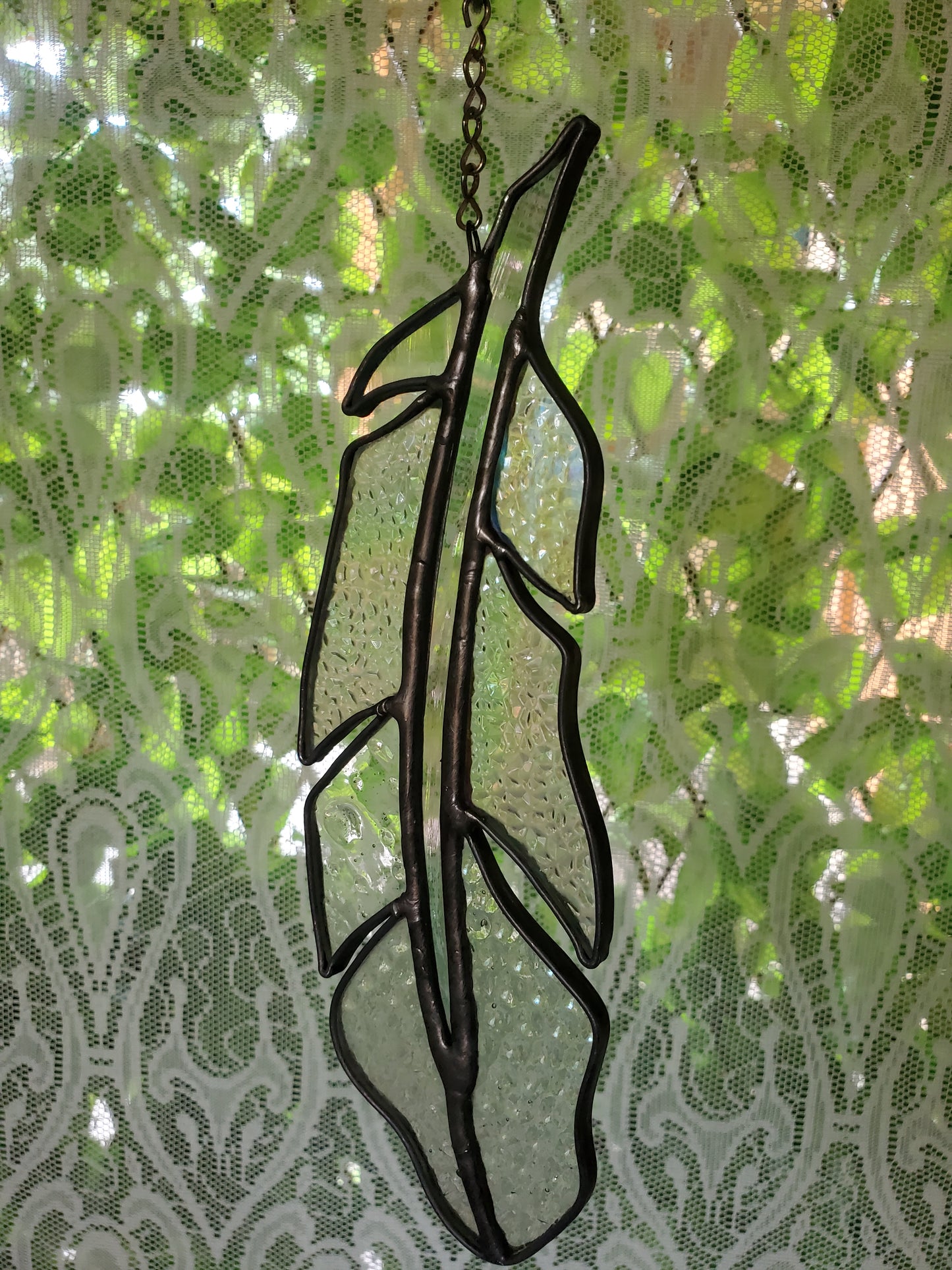 Light As A Feather Sun Catcher {aura clear}